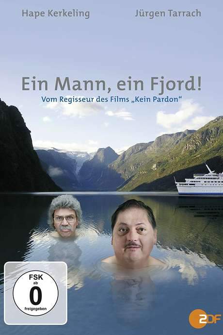 A man, a fjord!